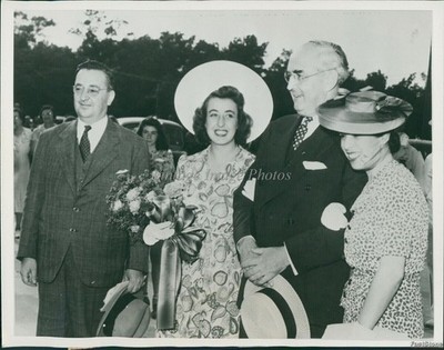 1941 Photo Ambassadors Daughter Christina Michels Queen Of Cherry Festival 7X9