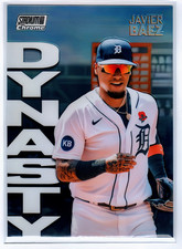 2022 Topps Stadium Club Chrome - Dynasty and Destiny Refractor Javier Baez #4A