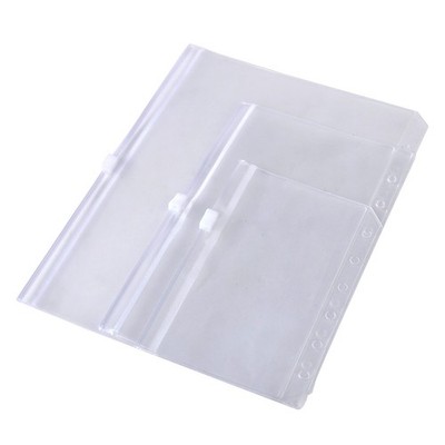Oxford Zippered Ring Binder Pocket Kunststoff Dokumentenmappe binder pocket