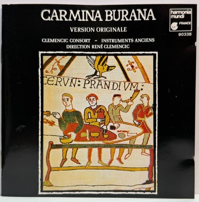 Clemencic Consort : Carmina Burana (Version Originale) (CD HM Germany) *V. Good*