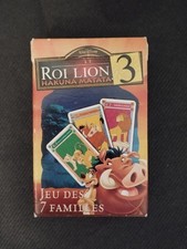 Jeu De Cartes Les 7 Familles Le Roi Lion 3 Disney Hakuna Matata