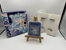 Thumbnail of ebay&reg; auction 298488662849 | Pokémon - Blaue Edition (Game Boy, 1999) Spiel & OVP | Pokemon Blue Gameboy✅