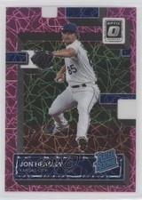 2022 Panini Donruss Optic Rated Rookie Pink Velocity Prizm /249 Jon Heasley 0m0g