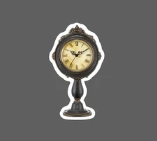 Clock Sticker Vintage Time Waterproof Home Decor Gift NEW