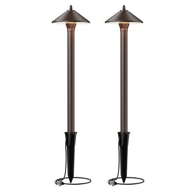 MALIBU Low Voltage Pathway Lights, 10W Pro Style Halogen Landscape Lighting, ...