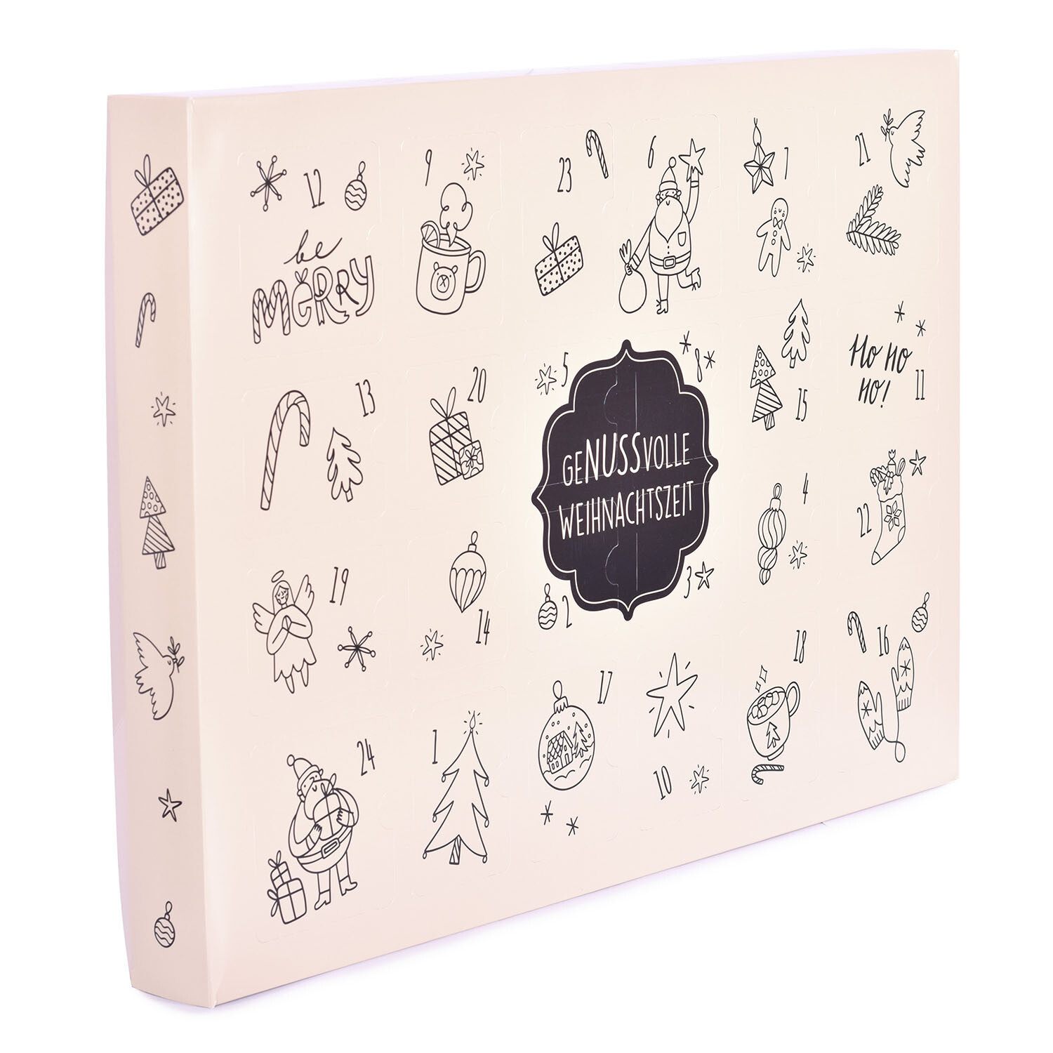 GreatVita Nuss Adventskalender 2023 Premium Qualität Nussvielfalt