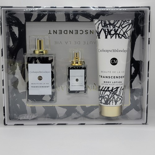Catherine Malandrino Transcendent EDPPerfume 3 Piece Gift Set * NEW