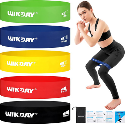 Resistance Bands for Working Out Exercise Loop Bands Workout Bands Set of 5