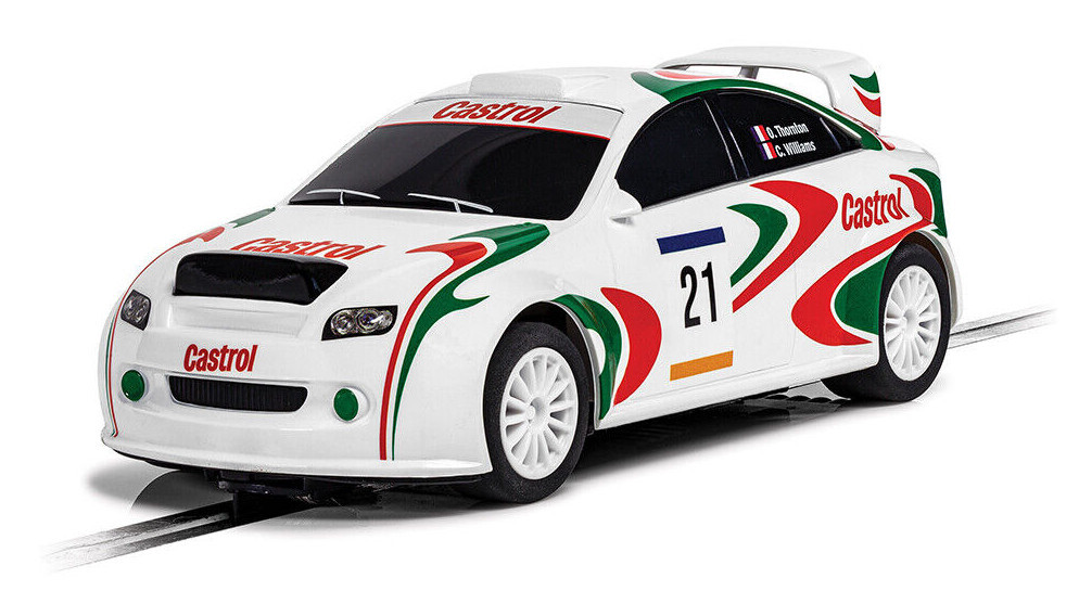 Гоночный автомобиль Scalextric Castrol Rally Car в масштабе 132 C4302 12690₽