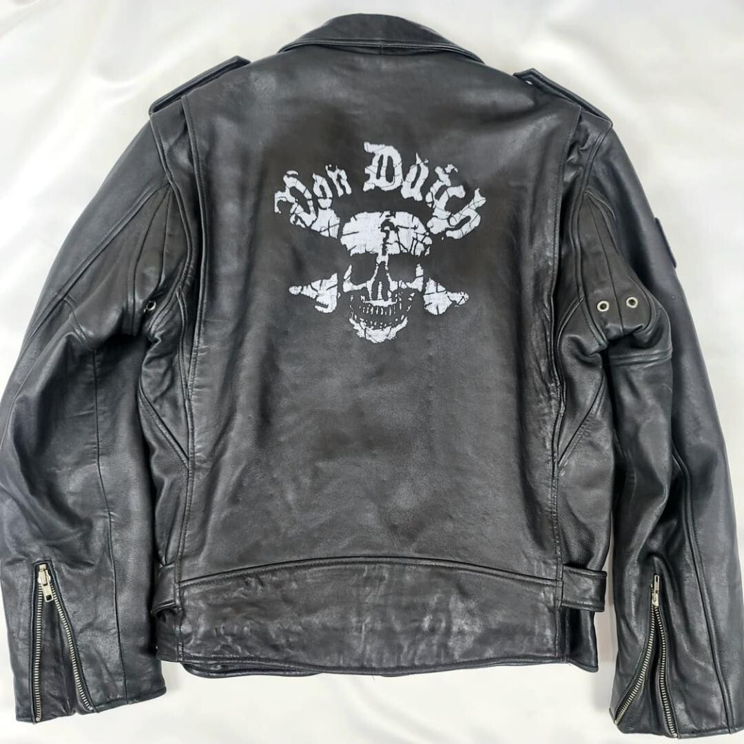 Von Dutch レザーライダースジャケット Amazon | ボンダッチ(VonDutch) フェイクレザージャケット RED