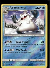 Pokemon Abomasnow 42/236 Unified Minds Reverse Holo Rare