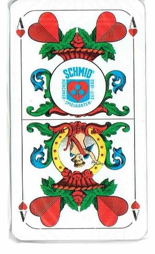 Spielkarten Schafkopf Watten Fischereiverband Oberbayern ist Trumpf NEU - Bild 2 von 2