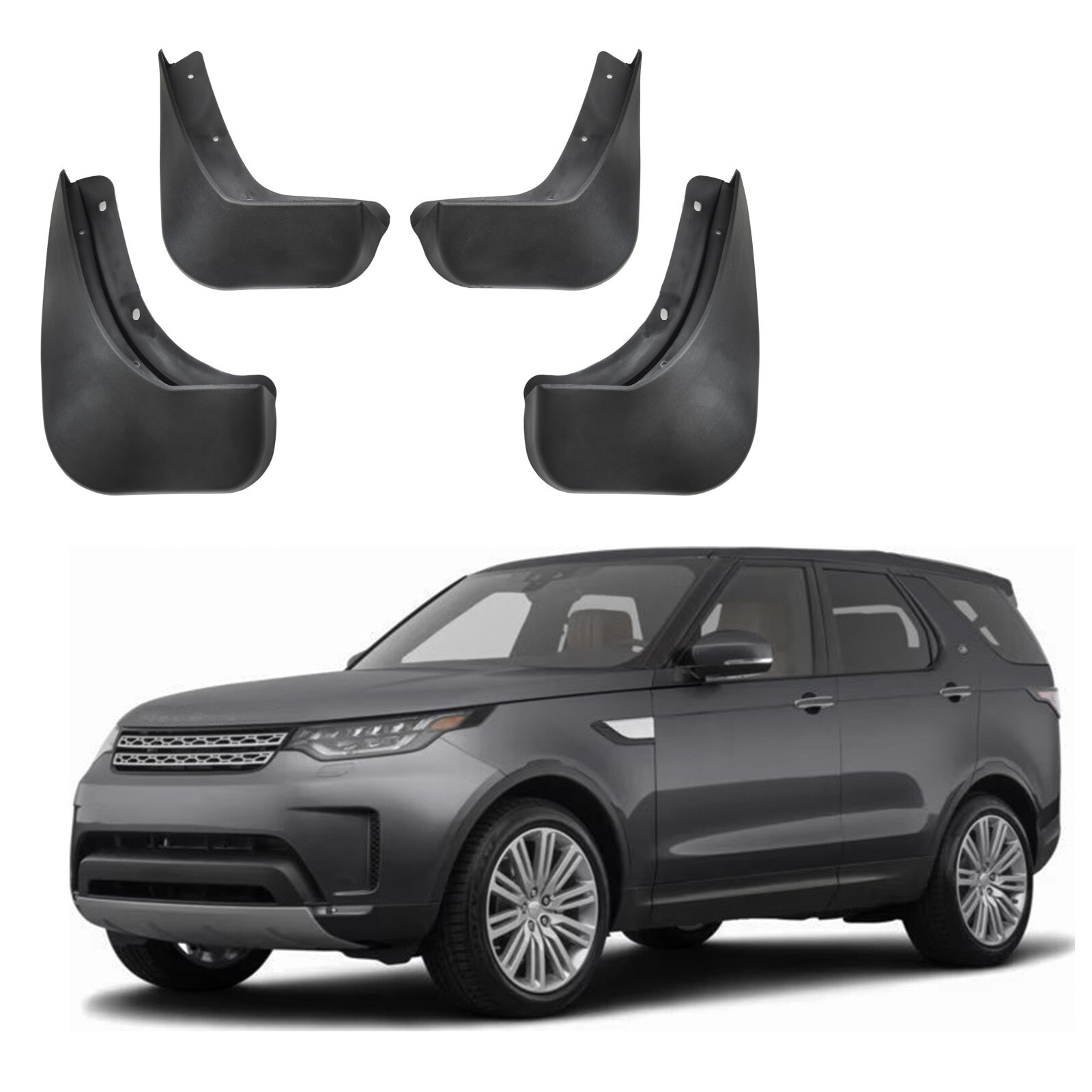 Bavettes garde-boue pour Land Rover Discovery 5 depuis 2017 en ABS noir