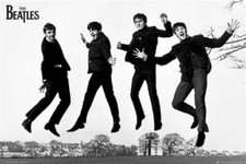 Beatles Poster Synchronized Park Leap Mint The
