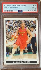 2006 Rittenhouse WNBA #70 Diana Taurasi Phoenix Mercury PSA 9 Very Low Pop