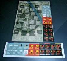 Behold A Pale Glider - Postcard Game ATO **w/unpunched mounted counters**