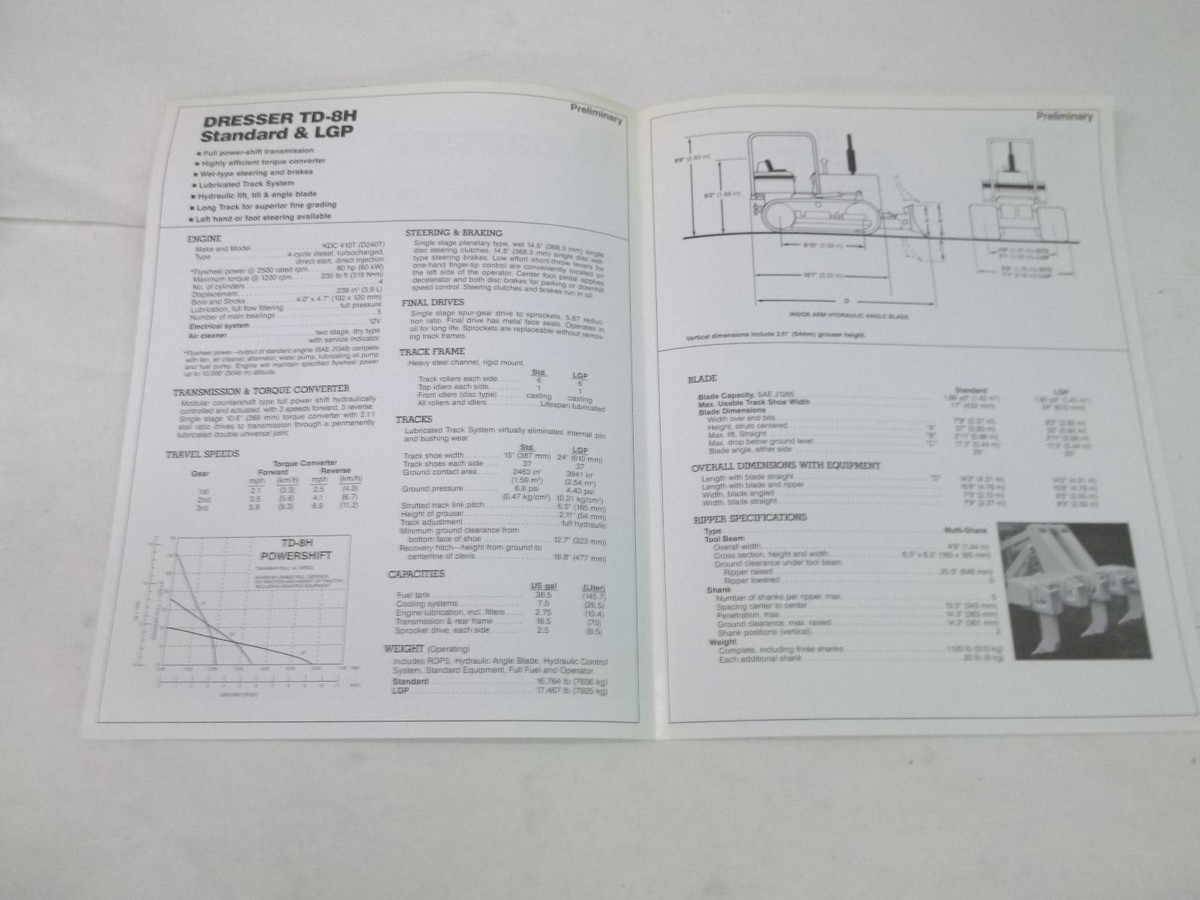 Dresser TD8H Standard and LGP brochure | eBay