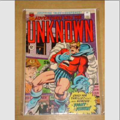ADVENTURES INTO THE UNKNOWN #166 VG (4.0) ACG COMICS AUGUST 1966 (B)