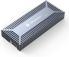 Aluminum 40 Gbps M.2 NVME SSD Enclosure USB 4 For NVME 2280 Thunderbolt 3 4