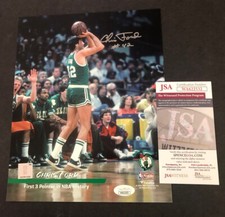 JSA CHRIS FORD 1st 3PT in NBA AUTOGRAPHED BOSTON CELTICS 8x10 SIGNED PHOTO 532