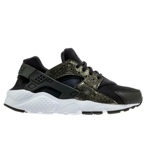 Juniors NIKE HUARACHE RUN SE GS Black Trainers 904538 005 | eBay