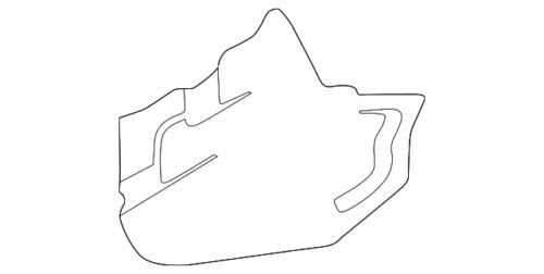 Escudo de agua para Ford (N/P JL1Z-78237A04-A)