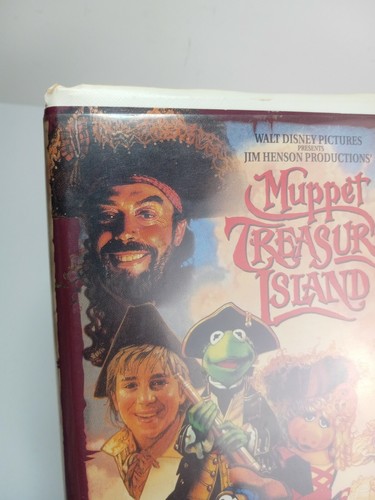 Muppet Treasure Island (1996-VHS Clamshell) Tim Curry Rated G. Children Adventur - 第 3/10 張圖片