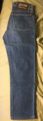 Giorgio Armani Jeans Denim Designed Pants Men's size 32 Made in Italy trousers