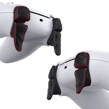 PlayVital DUNE 2 Pairs Black Trigger Stop Shoulder Buttons Extender for ps5