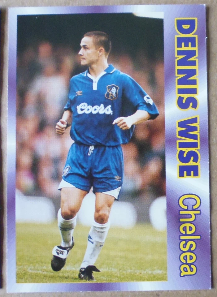 CHELSEA FOOTBALL CARDS LCD PUBLISHING 1995 TRADING CARDS x 6 - Image 4 of 4
