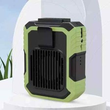 Portable Waist Clip Fan Hanging Cooling USB Rechargeable 4000mAh Power Bank Fans