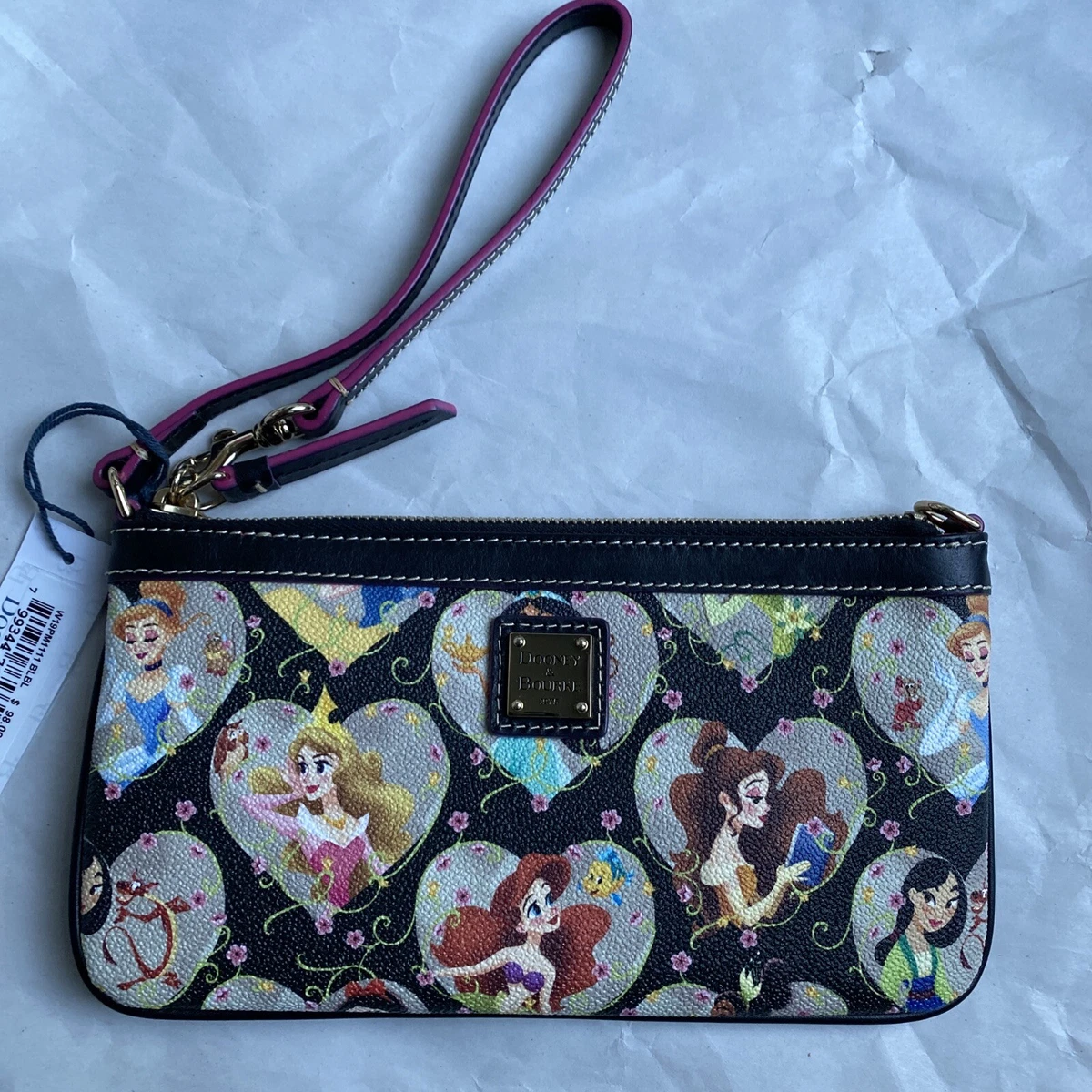 Disney Dooney Bourke Princess Half Marathon 2019 Wristlet Purse