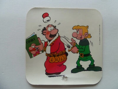 Robin DUBOIS - Turk et DE GROOT / CARTON 1981 11 X 11 CM - LOMBARD 1981 - Photo 1/2