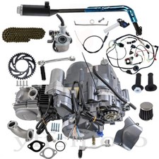 Kit de motor semiautomático Lifan 125cc para mini Trail Pit Dirt Bike SL70 CT70 110 140cc