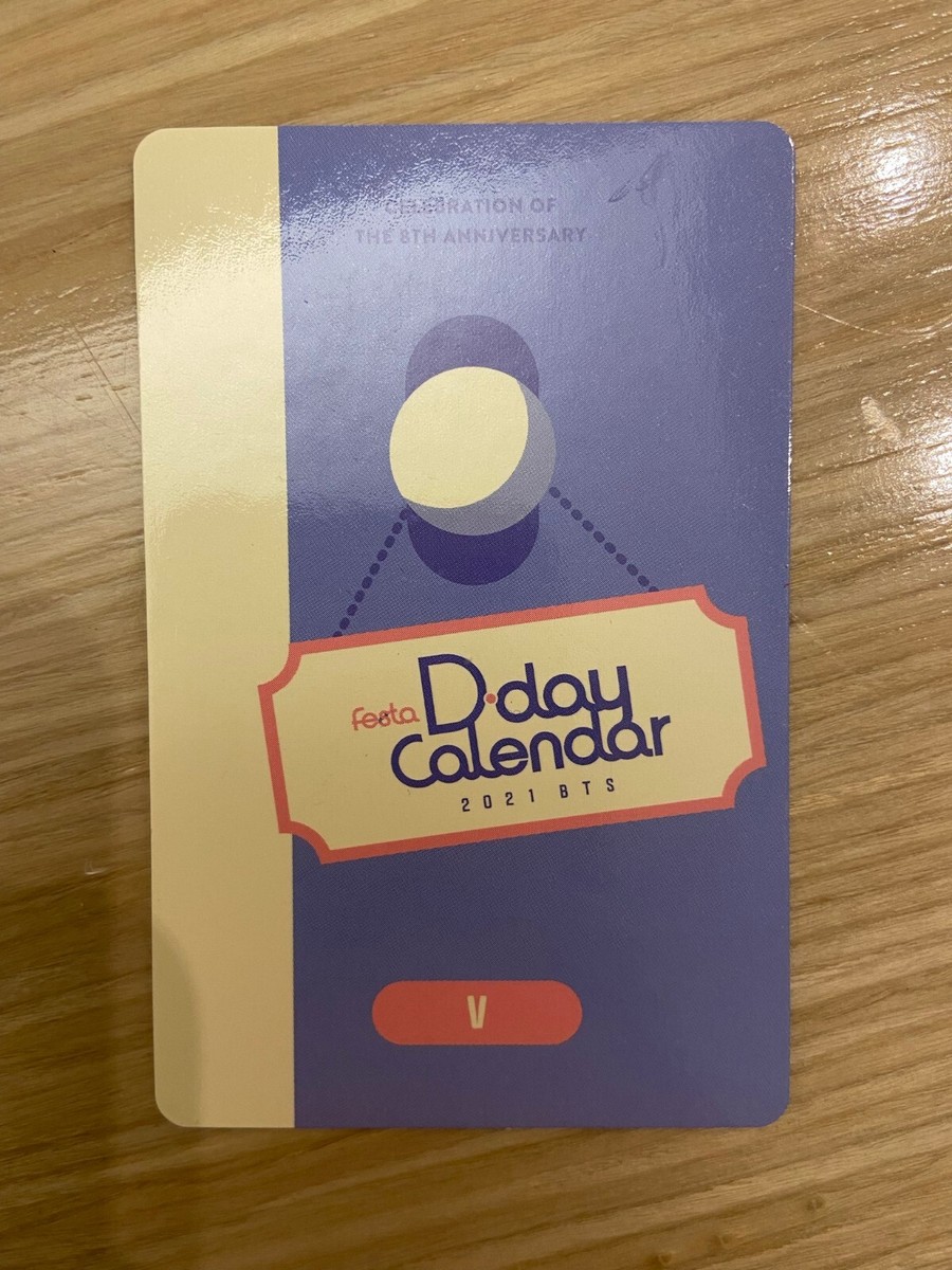 BTS テテ TAEHYUNG カレンダー BTS V Photo Calendar 2025 & 2026 K-POP 2024.08 | eBay