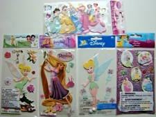DISNEY PRINCESS LOT OF 5 Large Stickers EK Success NEW Cinderella Rapunzel Tink