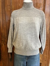 Vintage Courreges Gray Turtleneck Sweater