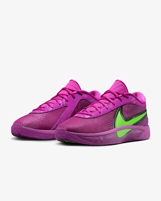 Nike Giannis Freak 6 Bold Berry Hyper Violet FJ7807-500 Men's Size