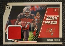 2018 Panini Donruss - Rookie Phenom Jerseys #9 Ronald Jones II (MEM, RC)