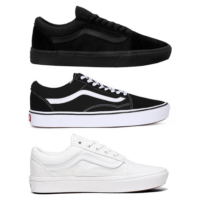 black and gold vans old skool