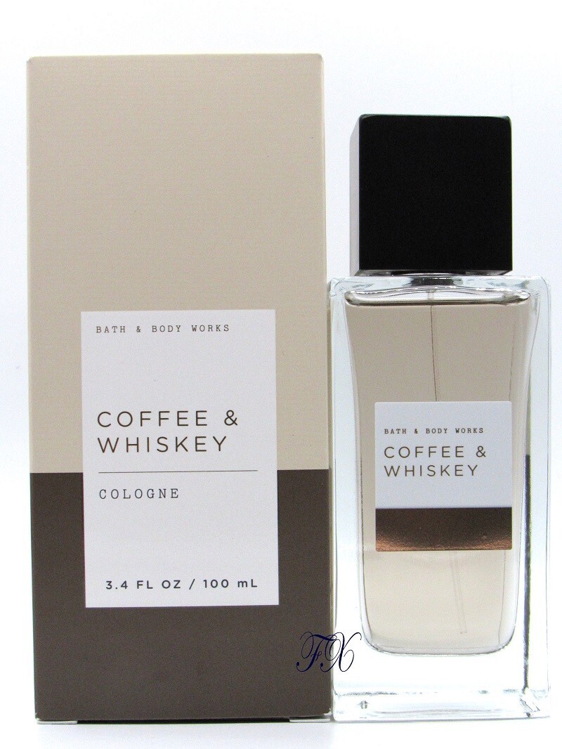 BATH BODY WORKS COFFEE WHISKEY MEN'S COLOGNE SPRAY OZ (NEW