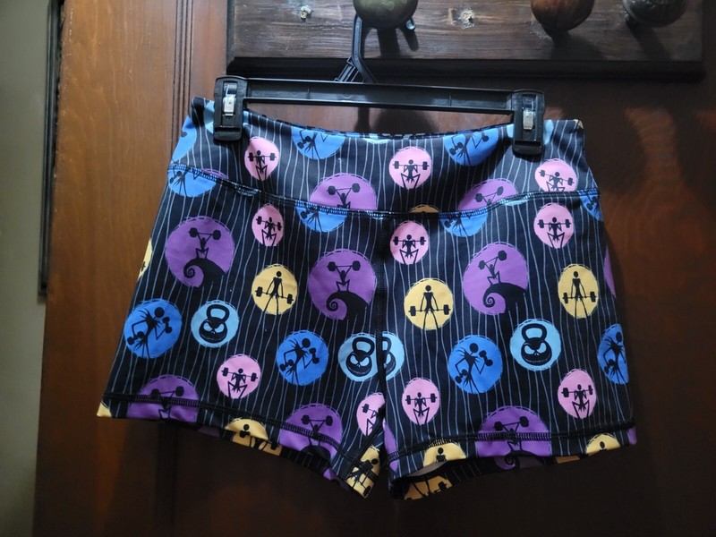 Barbell Voodoo NWOT Shorties The Nightmare Before Christmas Size Large.