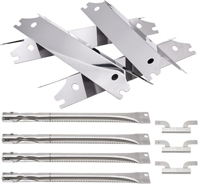 4 Pack BBQ Heat Plates Grill Stainless Steel Replacement Parts for Brinkmann