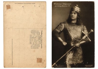 AK AK Waldemar Stagemann als König Heinrich IV. THEATER (612084)