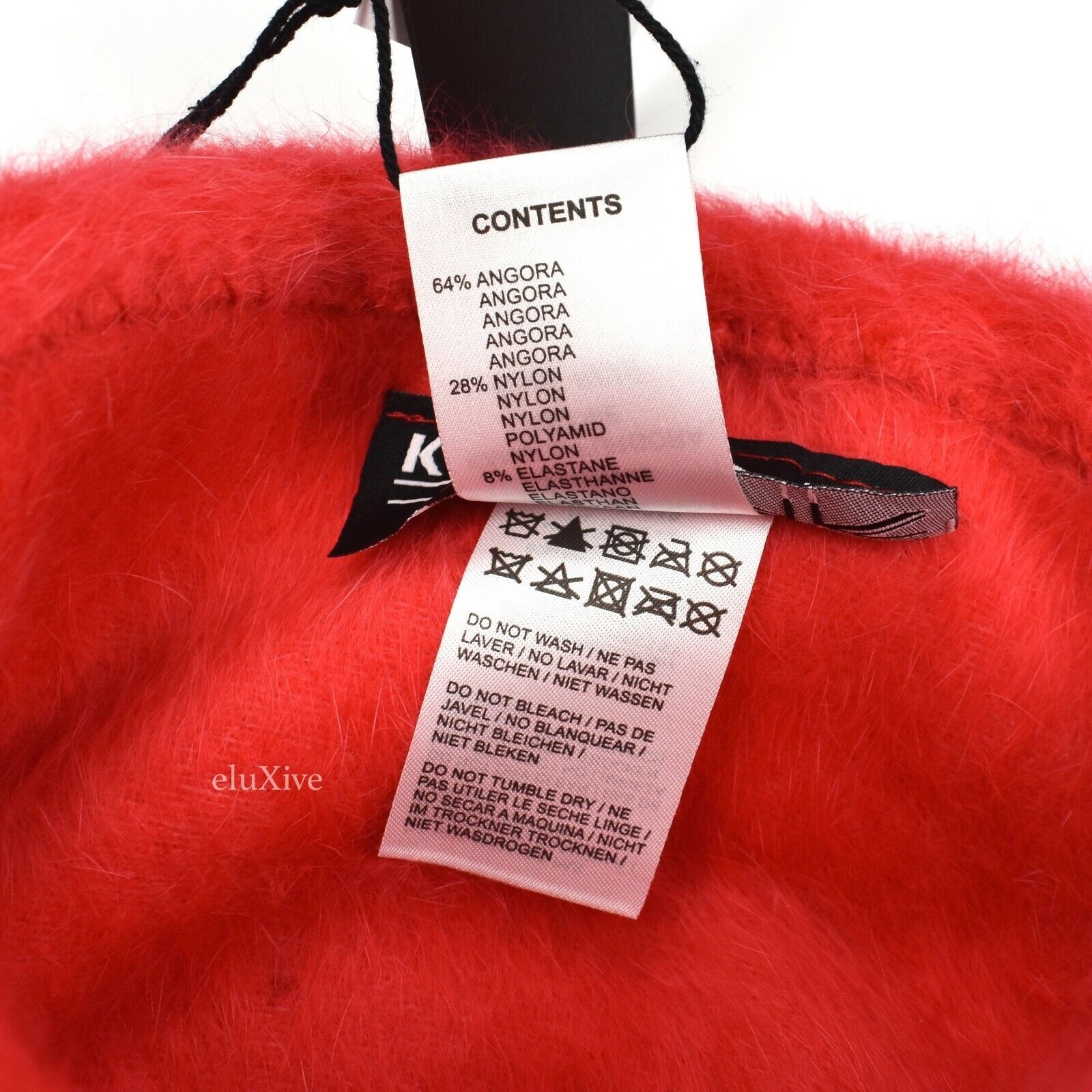 NWT Supreme Kangol Red Box Logo Furgora Fur Beanie Hat Men's FW20 DS  AUTHENTIC