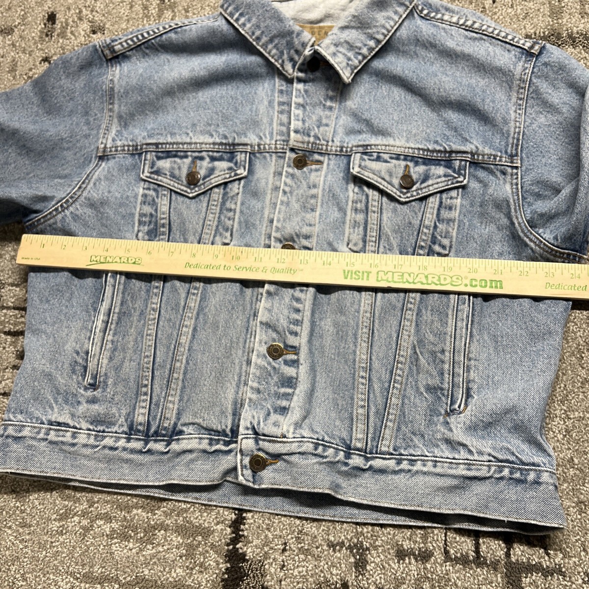 Men's Vintage GAP BLUE JEANS 151070-00-1 Denim Jean Jacket Men's Vintage GAP BLUE JEANS 151070-00-1 Denim Jean Jacket