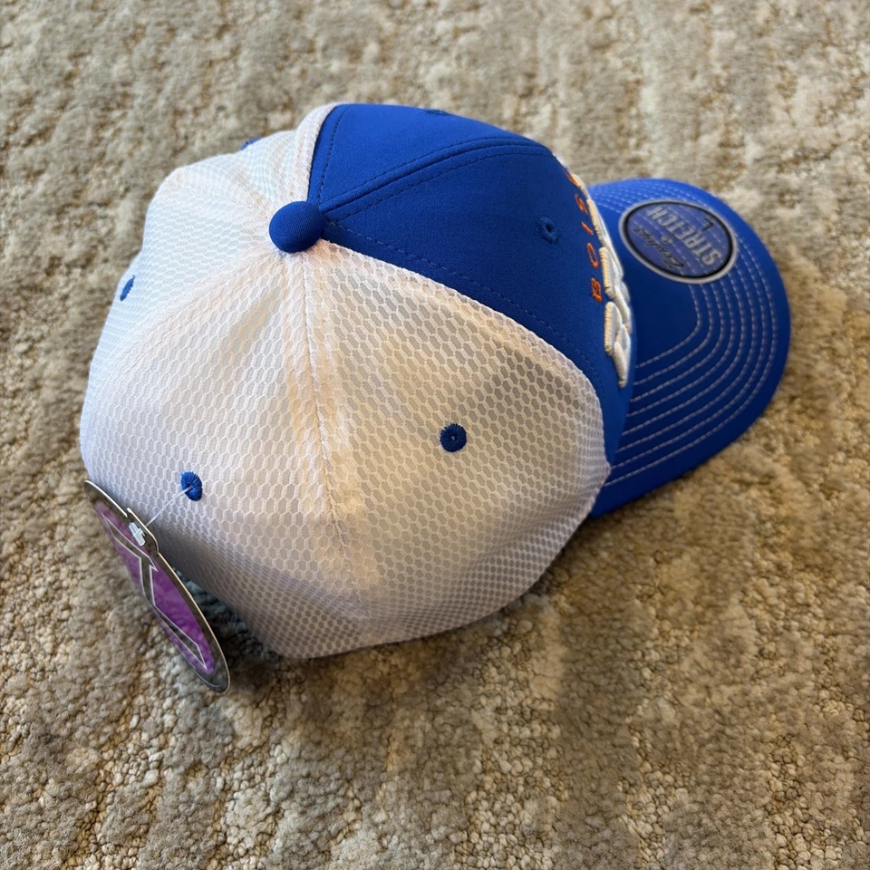 Boise State Broncos Hat Cap Zephyr NCAA Stretch Fit Mesh Back Adult Size Large - Image 4 of 4