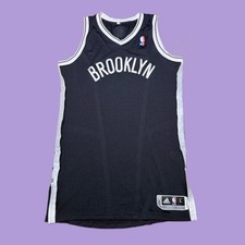 2010/2011 Adidas NBA Brooklyn Nets Home Blank Basketball Jersey Size L +2