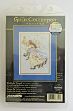 Dimensions The Gold Collection Petites Twilight Angel Cross Stitch 6711 5x7 NEW