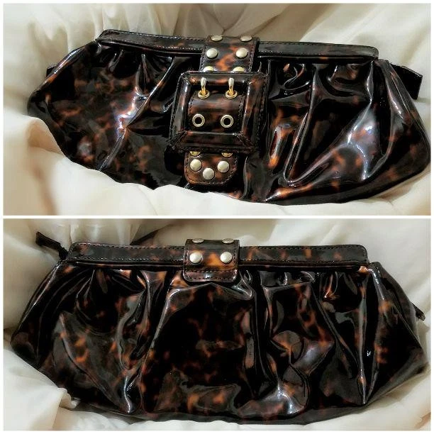 Be&D Bolso de mano Bolso de fiesta Patent Studs charol - Imagen 2 de 4